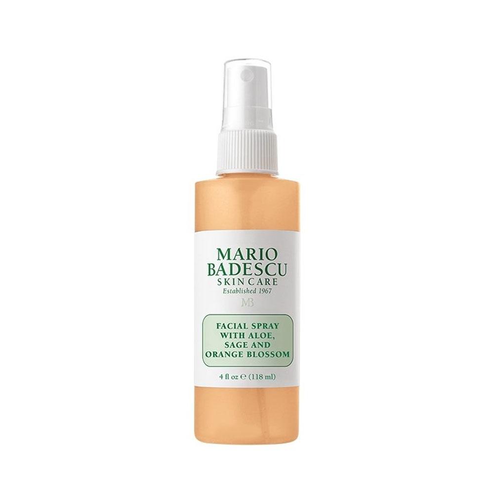 Mario Badescu Facial Spray with Aloe, Sage and Orange Blossom (118ml)