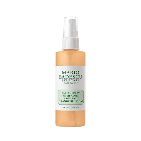 Mario Badescu Facial Spray with Aloe, Sage and Orange Blossom (118ml) - Clearance