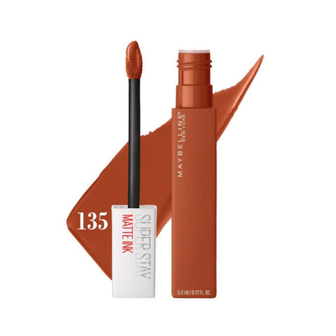 Maybelline Super Stay Matte Ink #135 Globetrotter (5ml) - Clearance
