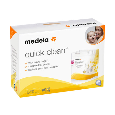 Medela Quick Clean Microwave Bags (5pcs) - Giveaway