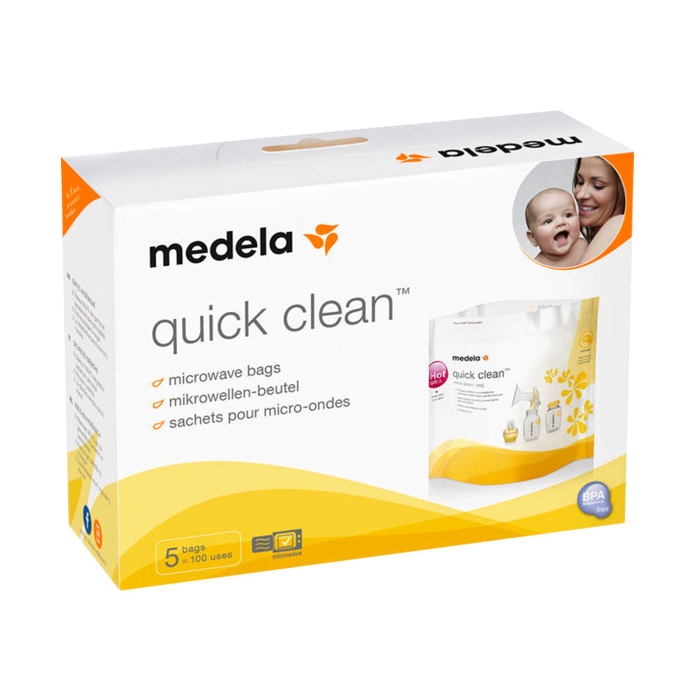 Medela Quick Clean Microwave Bags (5pcs) - Clearance