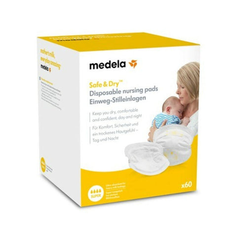 Medela Safe & Dry Disposable Nursing Pads (30pcs)