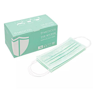 Medicos Surgical Face Mask Ultra Soft Neon Green (50pcs) - Giveaway