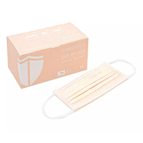 Medicos Surgical Face Mask Ultra Soft Peach Crush (50pcs) - Giveaway