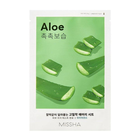 MISSHA Airy Fit Sheet Mask - Aloe (1pc) - Clearance