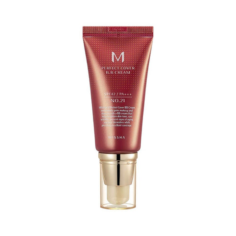 MISSHA M Perfect Cover BB Cream SPF42 #21 - Light Beige (50ml) - Giveaway