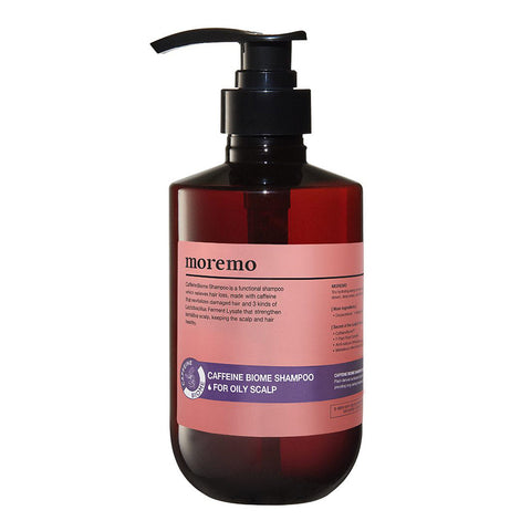 Moremo Caffeine Biome Shampoo for Oily Scalp (500ml) - Clearance