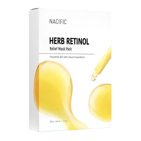Nacific Herb Retinol Relief Mask Pack (10pcs) - Clearance