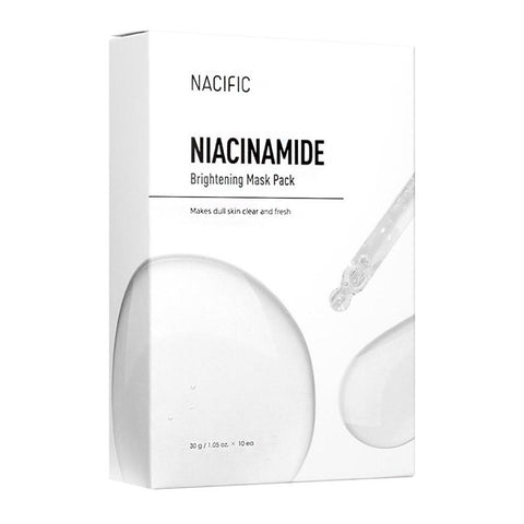 Nacific Niacinamide Brightening Mask Pack (10pcs) - Clearance