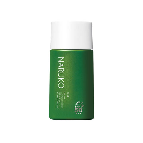 Naruko Tea Tree Anti-Acne Sunscreen SPF 50 (30ml) - Clearance