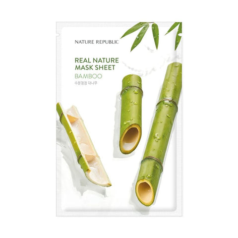 Nature Republic Real Nature Mask Sheet - Bamboo (1pc) - Giveaway