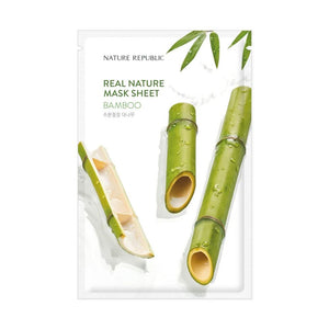 Nature Republic Real Nature Mask Sheet - Bamboo (1pc)