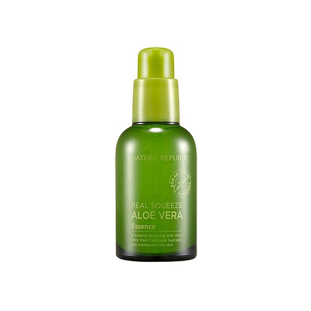 Nature Republic Real Squeeze Aloe Vera Essence (50ml) - Clearance