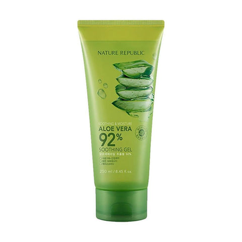 Nature Republic Soothing & Moisture Aloe Vera Soothing Gel (250ml) - Clearance