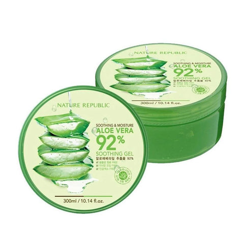Nature Republic Soothing & Moisture Aloe Vera Soothing Gel (300ml) - Clearance