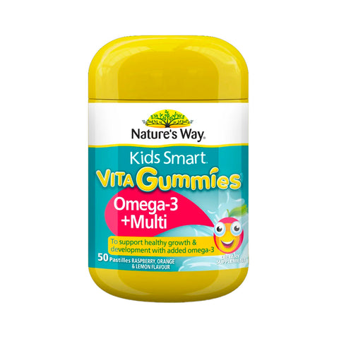 Kids Smart Gummies With Omega-3 (50pcs) - Clearance