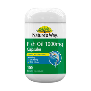 Nature's Way Fish Oil 1000mg (100caps)