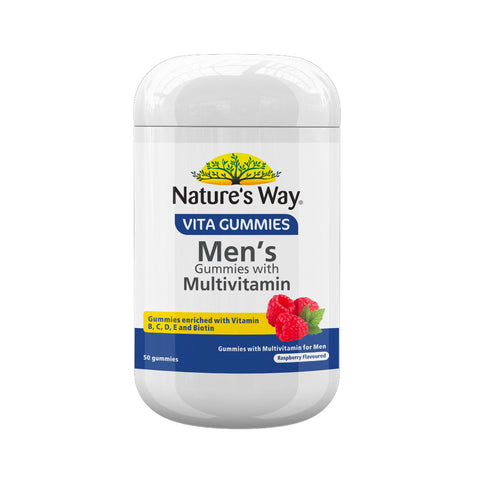 Nature's Way Gummies With Multivitamin For Men (50pcs) - Clearance