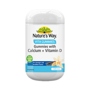 Nature's Way VitaGummies With Calcium + Vitamin D (65pcs)