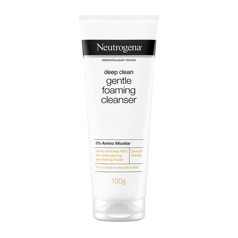 Neutrogena Deep Clean Gentle Foaming Cleanser (100g) - Clearance