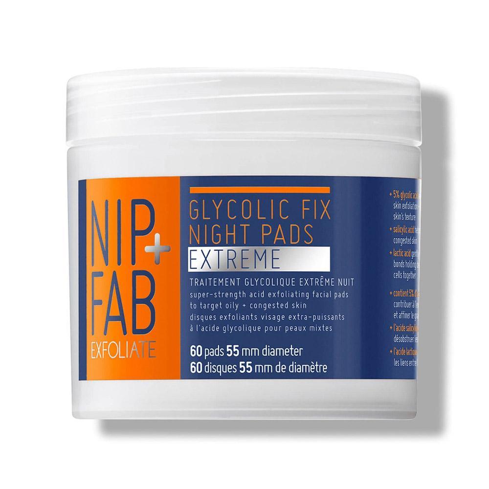 Nip + Fab Glycolic Fix Night Pads Extreme (60pcs) - Clearance