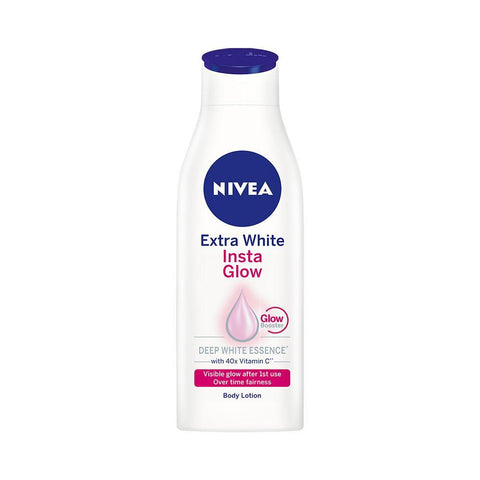 Nivea Extra White Insta Glow Body Lotion (350ml) - Clearance