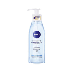 Nivea Hydrating Cleansing Oil Face & Eyes with Natural Coconut Oil (150ml) - Giveaway