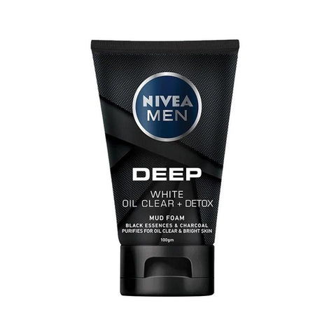Nivea Men - Deep White Oil Clear + Detox Mud Foam (100g) - Giveaway