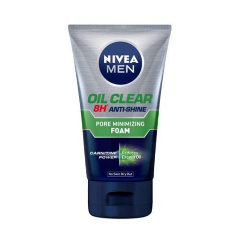 Nivea Men - Oil Clear 8H Anti-Shine Pore Minimizing Foam (150g) - Giveaway
