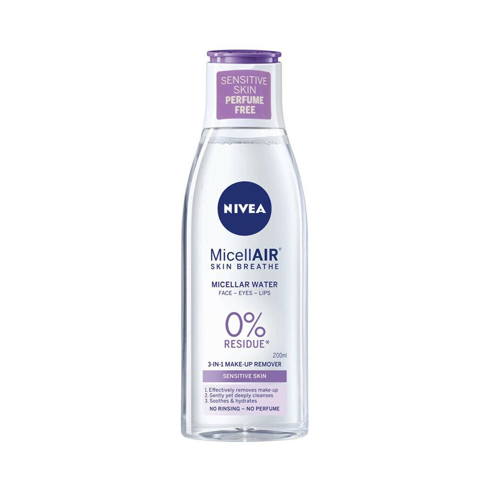 Nivea MicellAIR Skin Breathe Micellar Water Sensitive Skin (200ml) - Giveaway