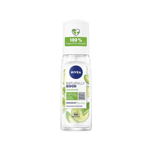 Nivea Naturally Good Bio Aloe Vera Deodorant Spray (75ml) - Clearance