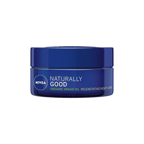Nivea Naturally Good Organic Argan Oil Regenerating Night Cream (50ml) - Giveaway