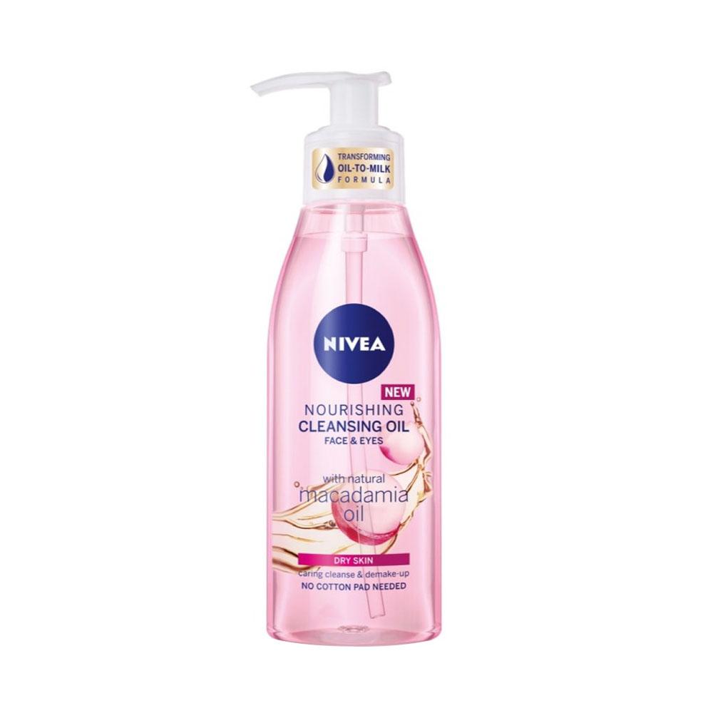 Nivea Nourishing Cleansing Oil Face & Eyes with Natural Macadamia Oil (150ml)