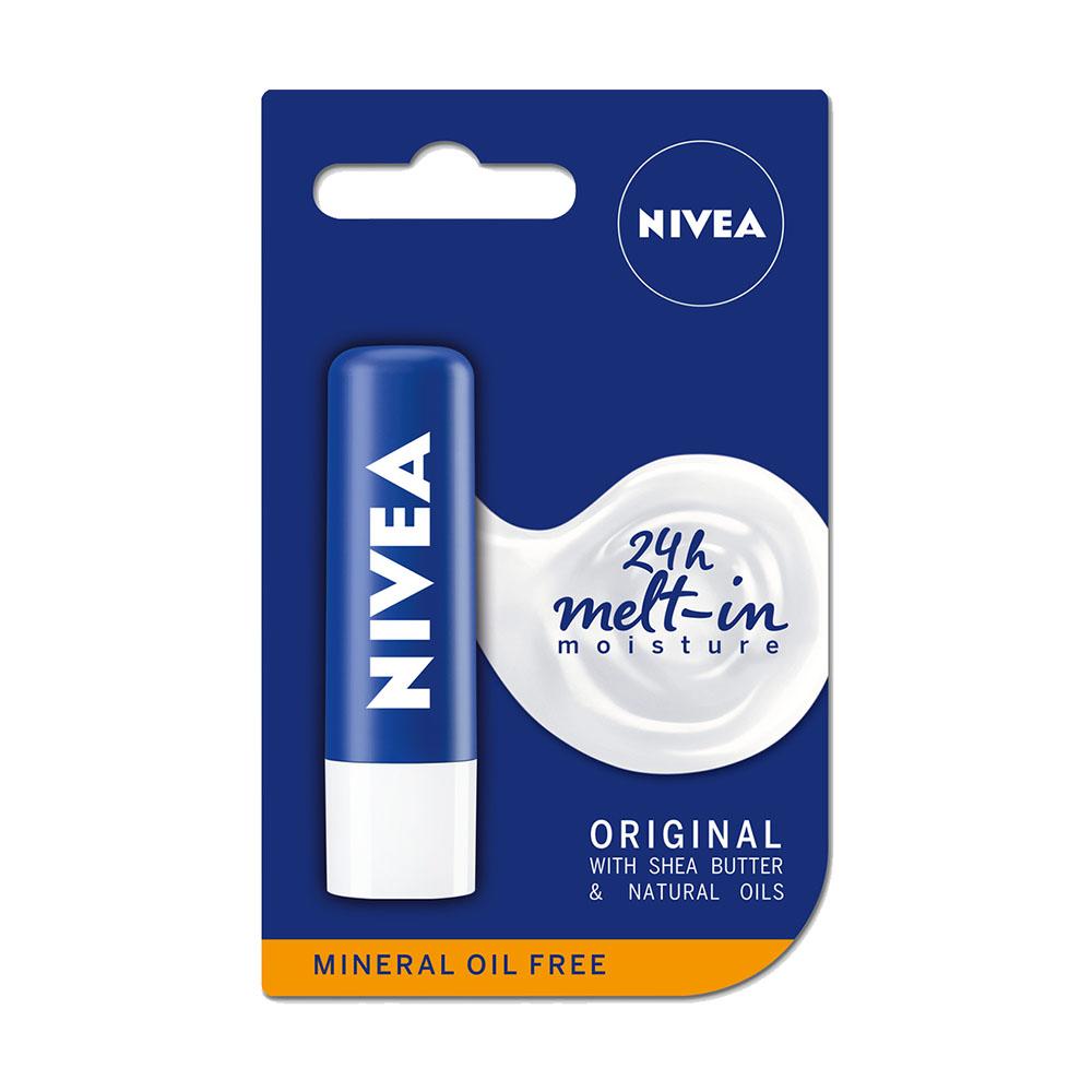 Nivea Original Care With Shea Butter Caring Lip Balm (4.8g)