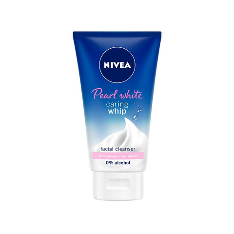 Nivea Pearl White Caring Whip Facial Cleanser (100ml) - Clearance