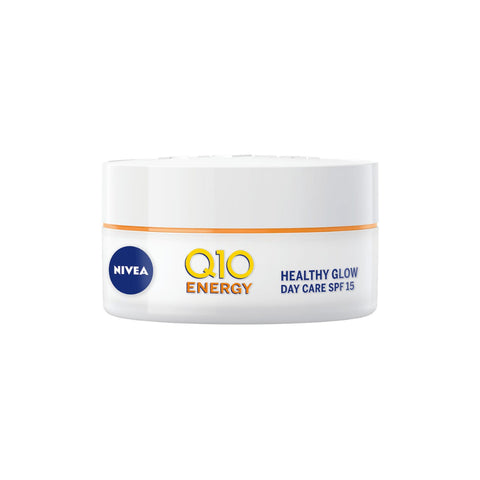Q10 Energy Healthy Glow Day Cream SPF15 (50ml) - Clearance