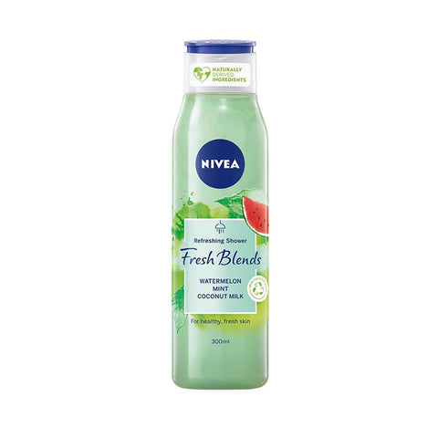 Nivea Refreshing Shower Fresh Blends With Watermelon Mint Coconut Milk (300ml) - Giveaway
