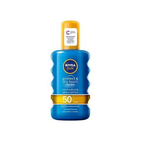 Nivea Sun - Protect & Dry Touch Invisible Sun Spray SPF50 (200ml) - Giveaway