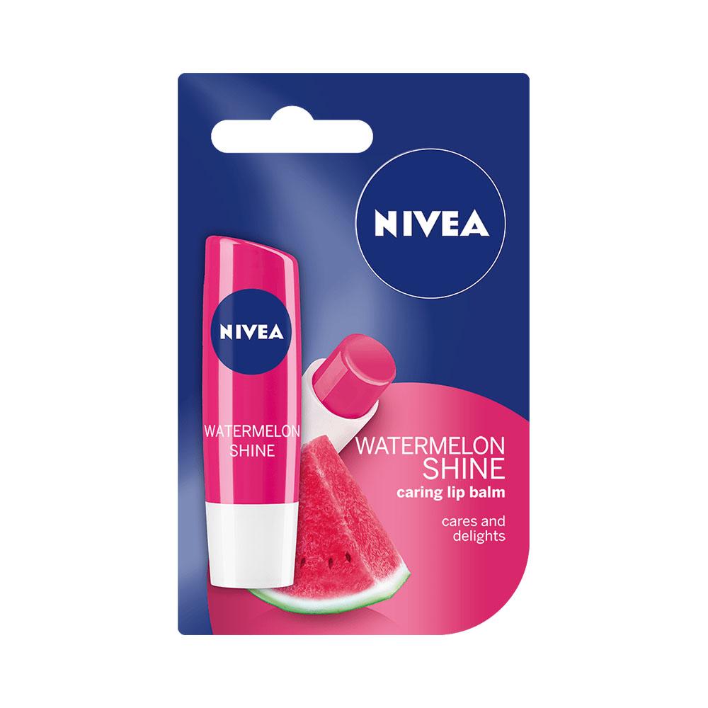 Nivea Watermelon Shine Caring Lip Balm (4.8g)