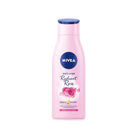 Nivea White Lotion Radiant Rose & Argan Oil (200ml) - Giveaway