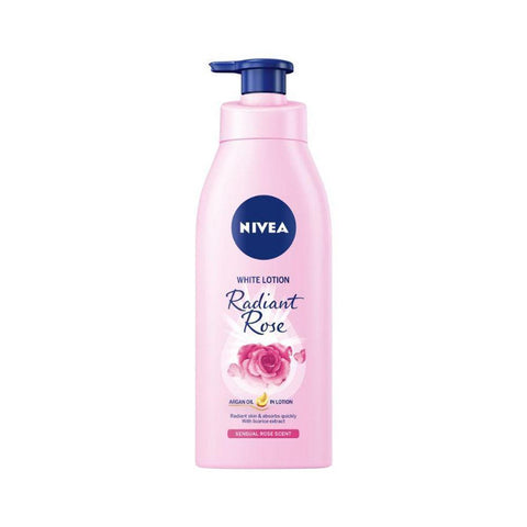 Nivea White Lotion Radiant Rose & Argan Oil (350ml) - Giveaway