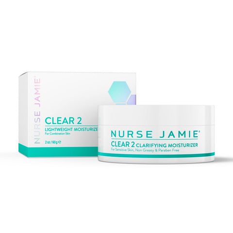 Nurse Jamie Clear 2 Lightweight Moisturiser For Combination Skin (60g) - Clearance