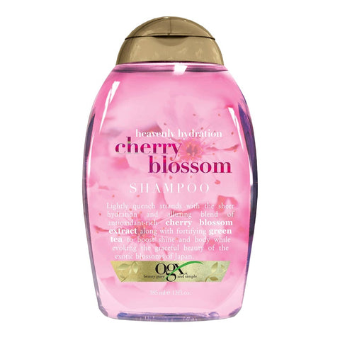 OGX Heavenly Hydration Cherry Blossom Shampoo (385ml) - Clearance
