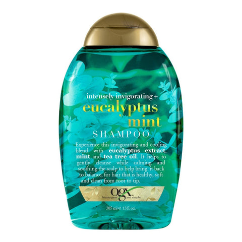 OGX Intensely Invigorating Eucalyptus Mint Shampoo (385ml) - Clearance