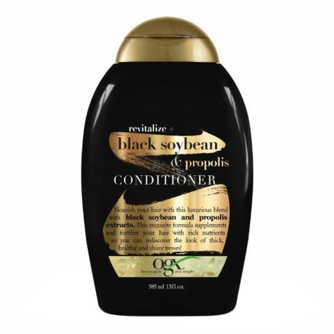 OGX Revitalize Black Soybean & Propolis Conditioner (385ml) - Clearance
