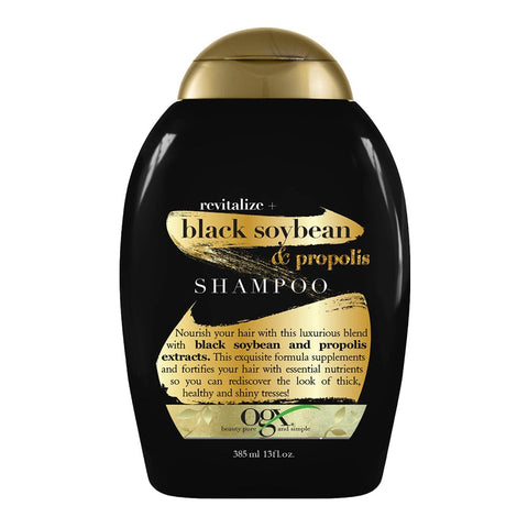 OGX Revitalize Black Soybean & Propolis Shampoo (385ml)