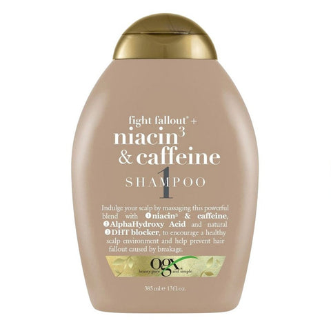 OGX Scalp Revive Niacin & Caffeine Shampoo (385ml) - Clearance