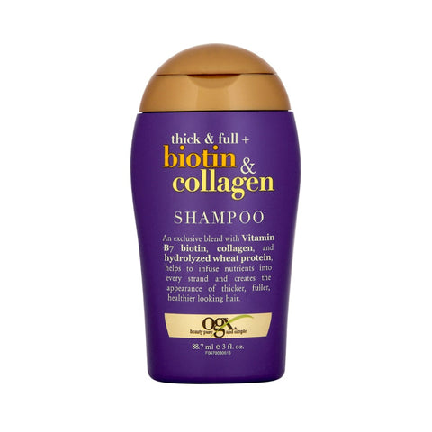 OGX Thick & Full Biotin & Collagen Shampoo (88ml) - Clearance