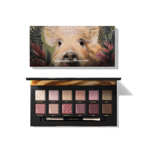 Perfect Diary Explorer Eyeshadow Palette #01 Piggy (14g) - Giveaway