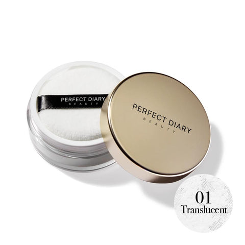 Perfect Diary Weightless Soft-Velvet Blurring Lose Powder #01 (7g) - Giveaway